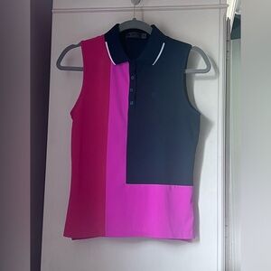G/Fore  short sleeveless tank polo
